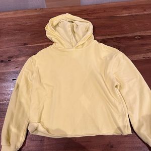 Yellow hoodie